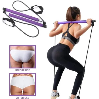 

Resistance bands for Yoga Pilates bar gym rubber bodybuilding elastic bands workout equipment exercise
