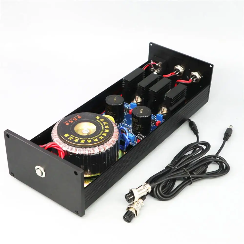 New 120W linear regulated power supply HIFI Ultralow Noise Linear Dual output DC 5V DC12V DC19V