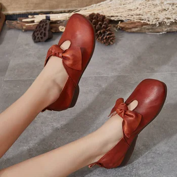 

women 2020 genuine leather low heel slip on driving shoes female spadrilles moccasins toe loafers espadrillas S2106