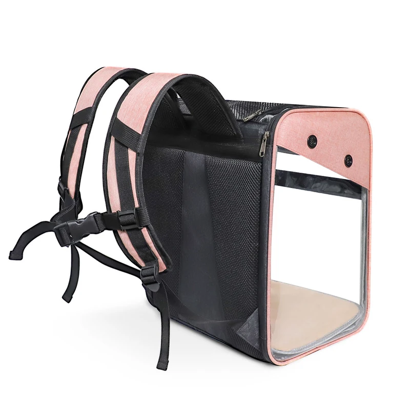 

Cat bag Breathable Portable Pet Carrier Bag Outdoor Travel backpack for cat and dog Transparent Space pet Backpack