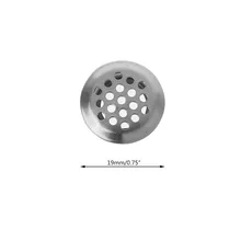 Вентиляционные отверстия из нержавеющей стали с круглым вентиляционным отверстием для шкафа ванной комнаты кухни JAN88
