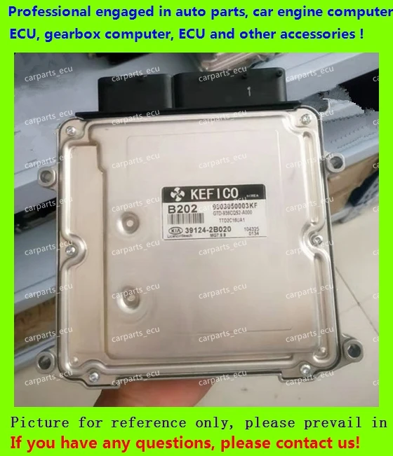  For Hyundai Elantra Kia Forte B202 car engine computer board/MG7.9.8 ECU/Automatic gear/39124-2B020