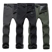 Мужские зимние походные рыбий лагерь Tekk Climb лыжные теплые рыбий Водонепроницаемый Кемпинг Треккинг флисовые уличные флисовые брюки очень большое платье с поясом