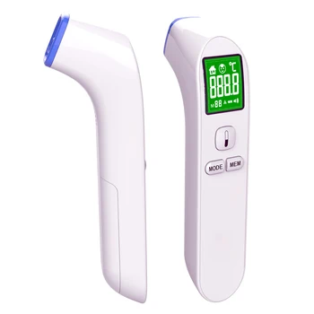 

2019 Infrared Digital Baby Thermometer LCD Body Measurement Forehead Ear Non-Contact Adult Body Fever IR Children Thermometer