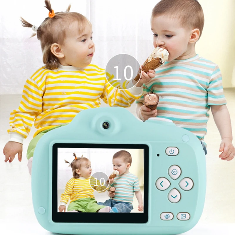 2,3 дюймов Hd экран заряжаемая цифровая мини-камера дети мультфильм милые камеры игрушки наружная Фотография реквизит для ребенка подарок на день рождения
