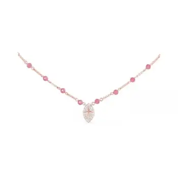 

[MeiBaPJ]Real 925 Sterling Silver Pendant Necklace for Women with AAA High Quality Stones Necklace Wedding Jewelry