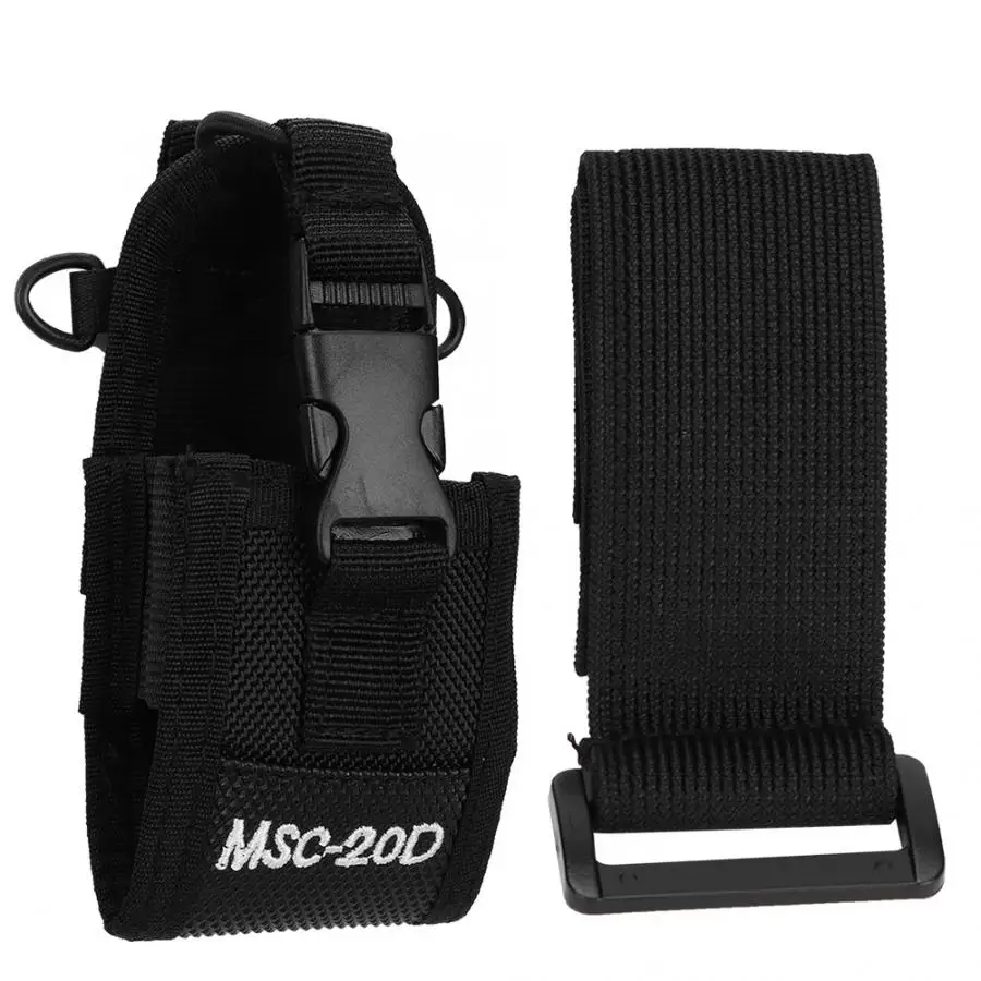 MSC-20D из нейлоновой чехол для иди и болтай Walkie Talkie BaoFeng UV-5R UV-5RA UV-5RB UV-5RC/5RE UV-B6 BF-888S TYT