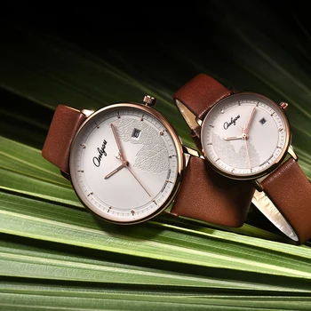 

onlyou couple watches Fashion & Casual Alloy Hardlex Round watch Quartz watches couple watches pair men and women