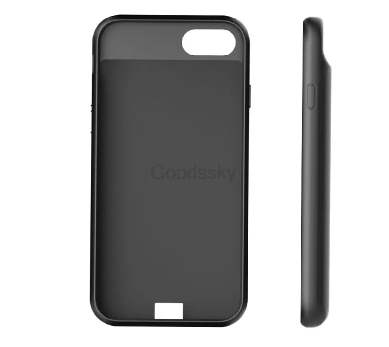 Тонкая батарея чехол для iPhone 6 6s 7 8 Plus power Bank Charing чехол для iPhone X XR XS Max ударопрочный чехол для зарядного устройства