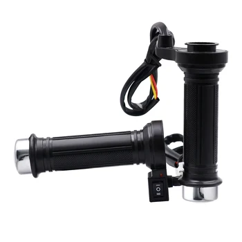 

2pcs/set Universal 7 / 8''22mm Motorcycle Handlebar Three-speed Adjustable Temperature Electric Hand Heated Grips Warm Handle