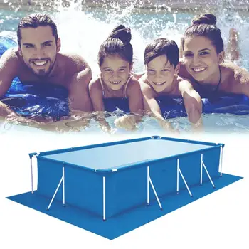 

1pcs Large Size Swimming Pool Cover Square Ground Cloth Mat Foldable Dustproof Floor Cover Swimming Pool Accessories For Outdoor