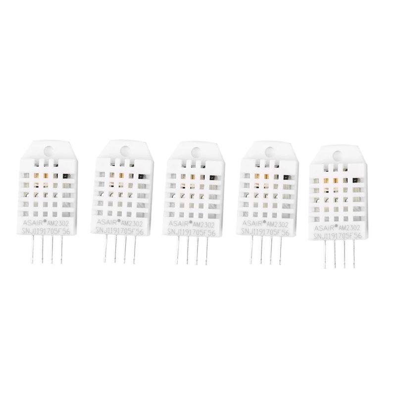 

New 5Pcs DHT22 Digital Temperature and Humidity Sensor AM2302 Temperature and Humidity Replace SHT11 SHT15