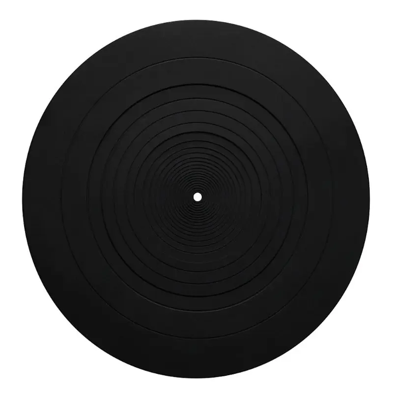 Anti-vibration Silicone Pad Rubber for LP Antislip Mat for Phonograph Turntable Vinyl Record Players turntable mat