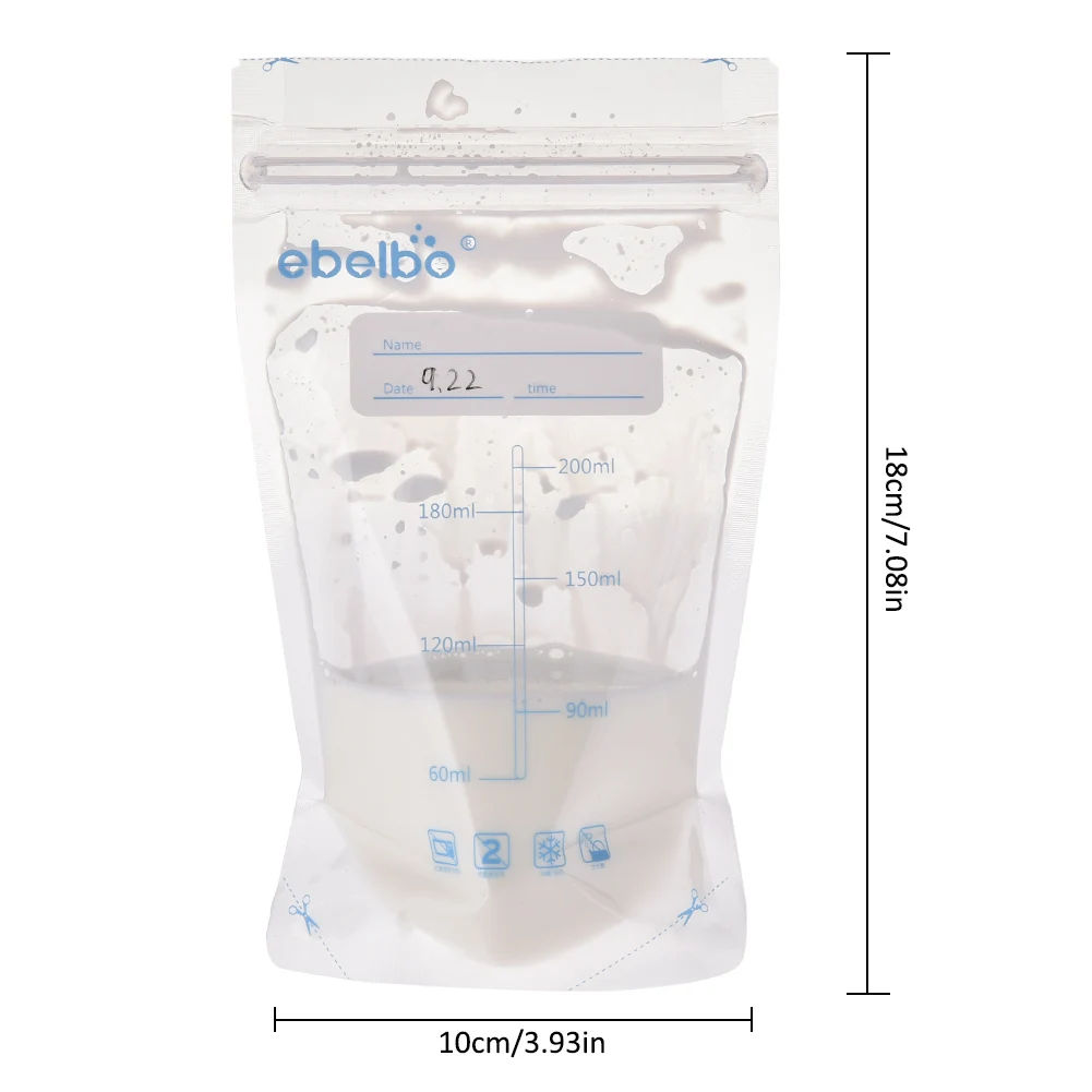 30 PCS / newborn baby things Freezer Bags Baby Feeding Mother Milk Baby Food Storage Baby Feeding Bags