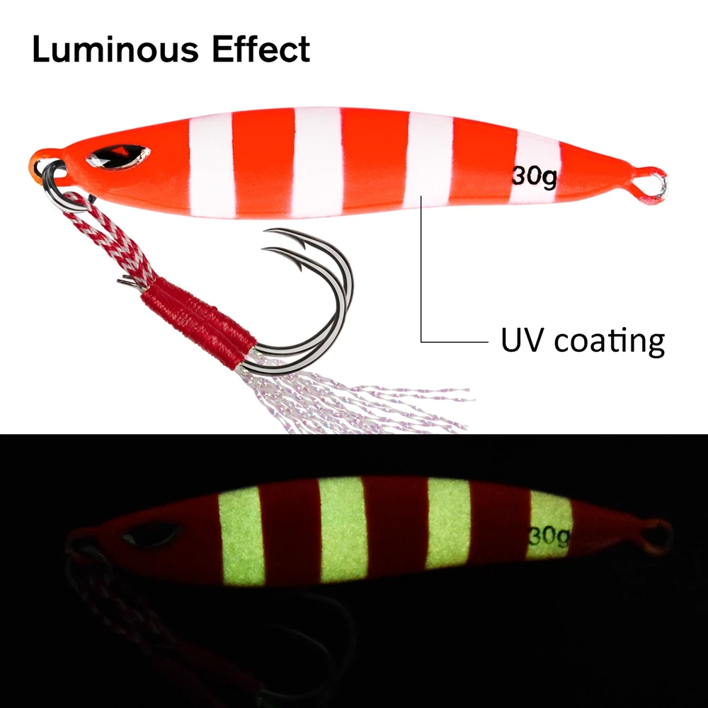 jig metal fishing lure vertical jigging lure artificial bait (10)