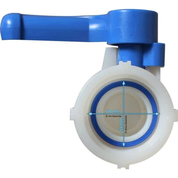 

IBC Standard Tank Replacement Tap Outlet Valve S60x6 Thread Water Container Tool