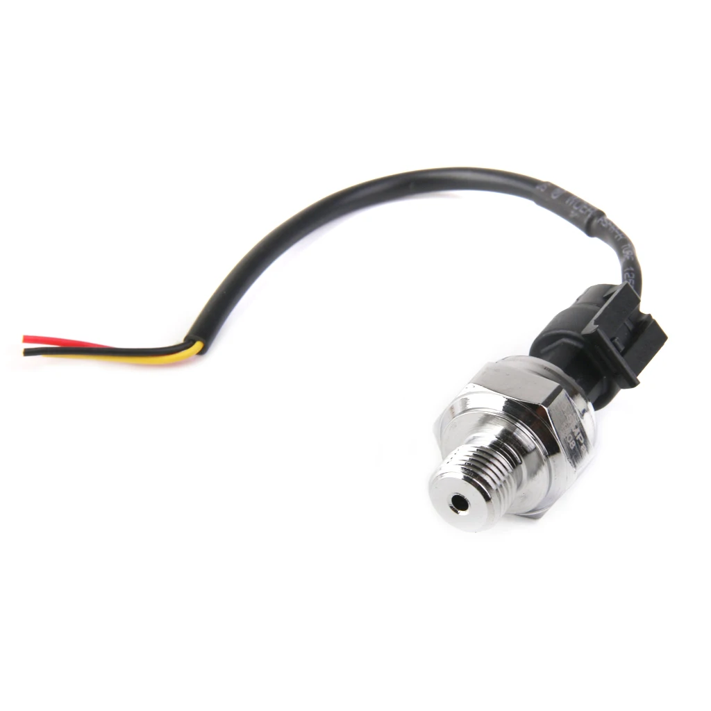 5V DC G1/4 Pressure Transducer Sensor 0-0.5MPa for Oil Fuel Diesel Gas Air