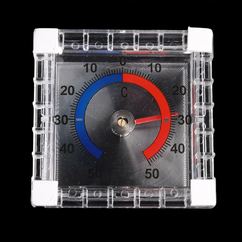 

Window Wall Thermometer Temperature Meter Indoor Outdoor Wall Greenhouse Office Garden Home Thermometer