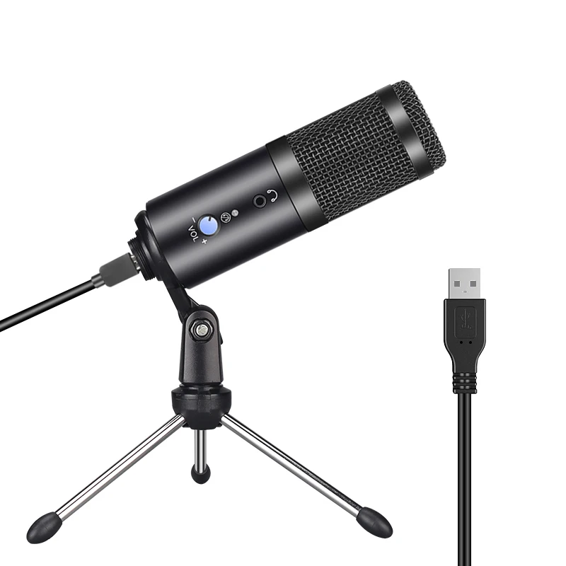 Профессиональный микрофон USB конденсаторные микрофоны для ноутбука Mac
