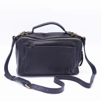 

Top-handle Bags Women Genuine Leather Handbags Fashion Shoulder Bag Female Satchel Purse High Quality Luxury Bag 2020 sac a main
