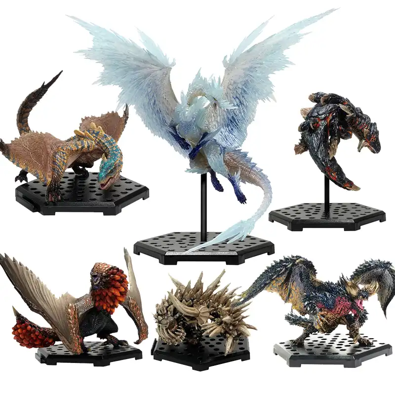 Plus Vol14 Monster Hunter World Iceborne Dlc Pvc Models Tigrex Dragon Decoration Toy Model Collection Gift Action Figures Aliexpress