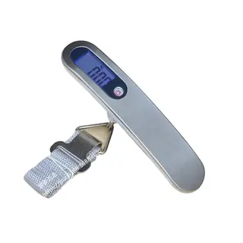 

Digital Scale 110 lb/50 kg LCD Digital Hanging Electronic Travel Luggage Scale Measuring Weight