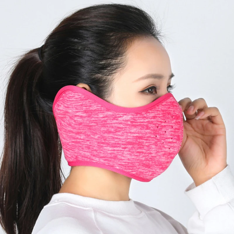 

Outdoor Sports Warm Earmuffs Cycling Riding Windproof Half Face Mask Accessory