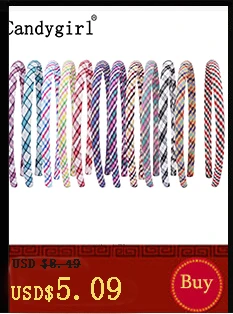 12pcs Flower DIY Ribbon Hairband Women Girl Covered Hair Accessories Headpieces Satin Polyester Jewelry Headbands boho Headwear
