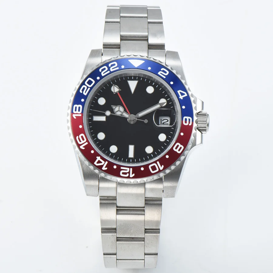 

date watch men mechanical watch automatic watch Luminous waterproof 316L Solid stainless steel 40MM LLS77