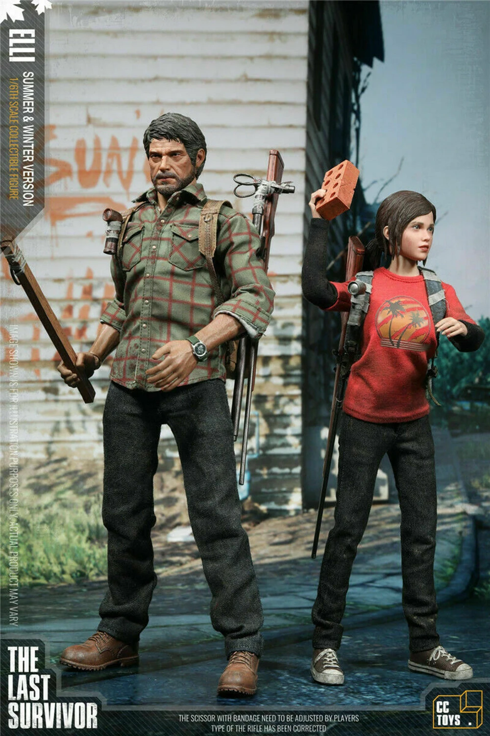 2 фигурки/набор CCTOYS 1/6 последний из нас последний выживший Joel& Ellie двойная пользовательская фигурка с костюмом для фанатов коллекция подарок