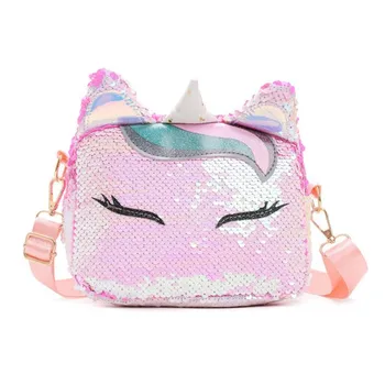

Women Sequin Bag Cartoon Animals Handbags Shoulder Pack Bag Female Small Crossbody Bags For Ladies Messenger Bags Fashion