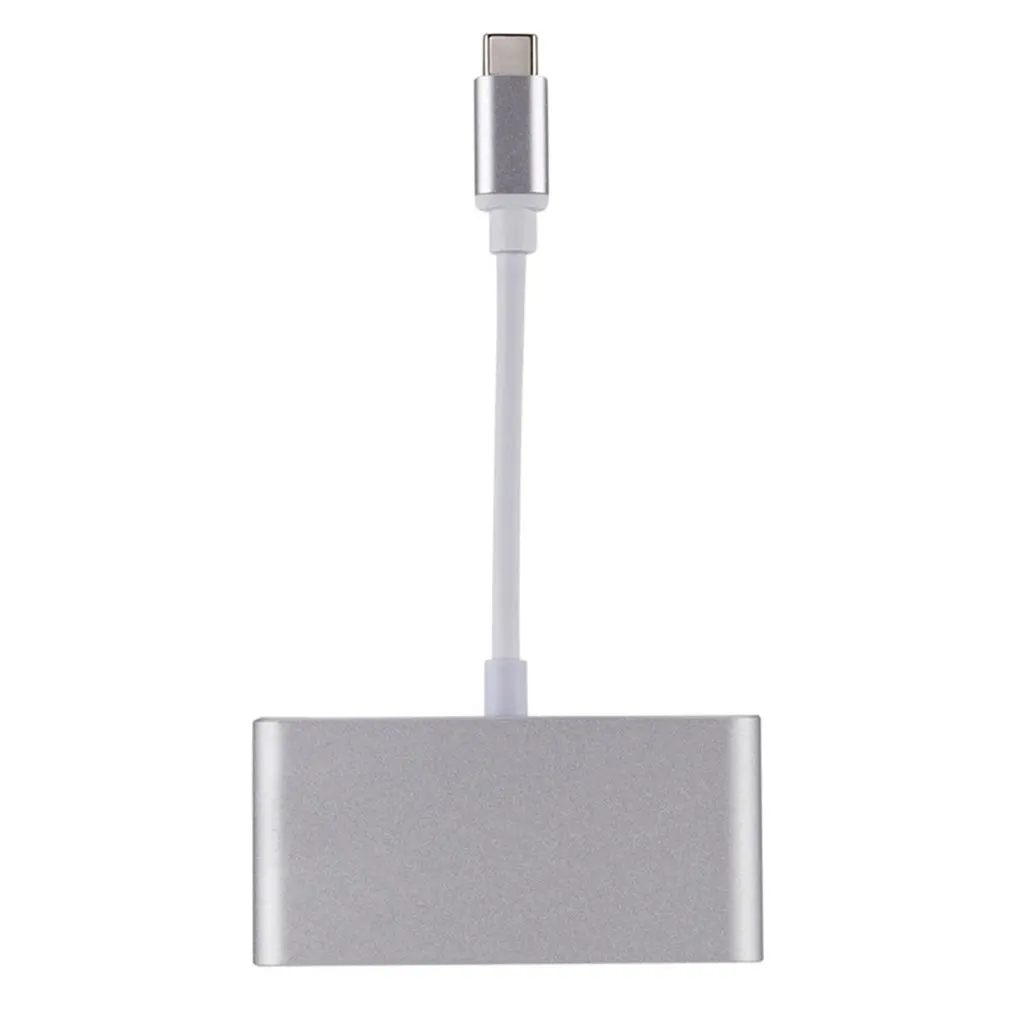 USB 3,1 type-C мужской разъем для 3 USB 3,0+ USB-C зарядный порт адаптер высокоскоростной один на четыре конвертера