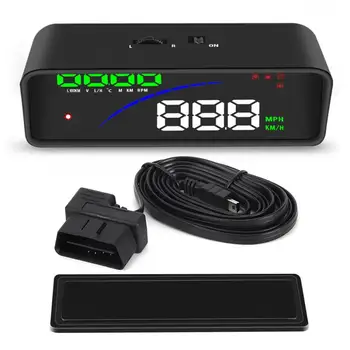 

Car HUD Head Up Display OBD2 Fuel Consumption Speed Warning System Universal