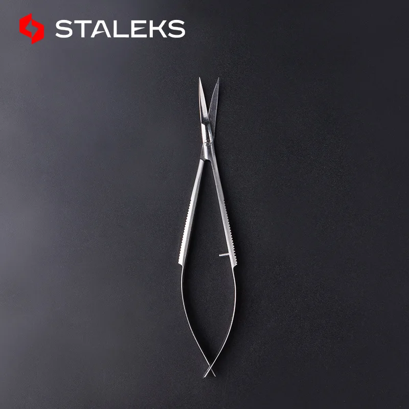 1pc STALEKS Expert 90-1 Stainless Steel Eyebrow Makeup Scissor Eyebrow Trimmer Special Scissors Make Up Beauty Tool 3