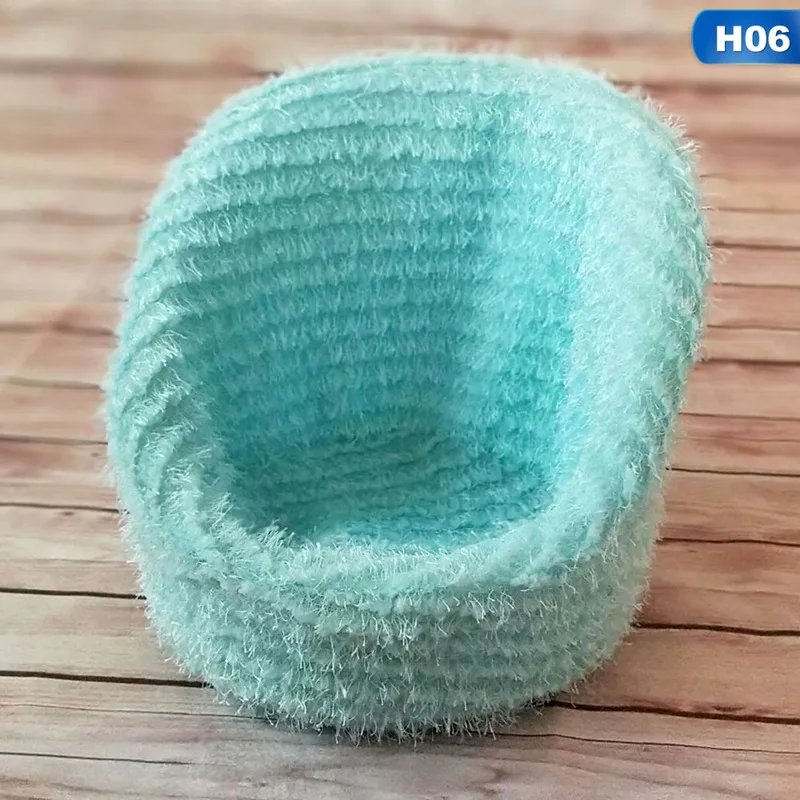 Фон для фотосъемки новорожденных, 100 дней, маленький чехол для дивана, креативный удобный чехол для детского дивана - Цвет: 6