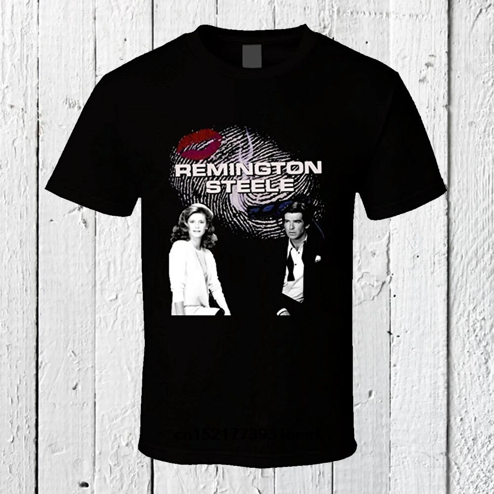Мужская футболка Remington Steele 80's Show модные летние топы-3XL wo men | одежда