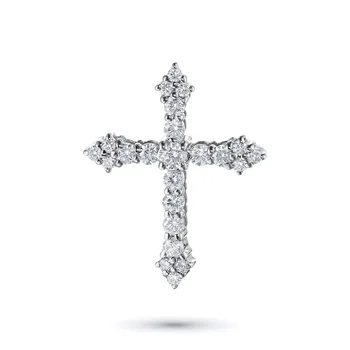 

Pendant in white gold with diamonds