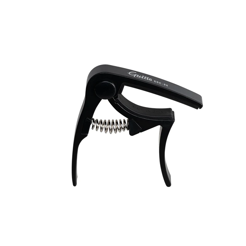 Music-Instrument-Accessories Tuning-Clamp Metal Guitar Black GGC-06 Clips Capo Key Voice