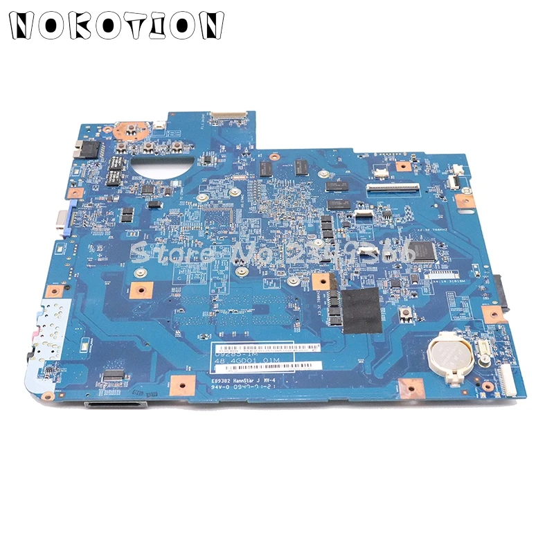 NOKOTION MBPRF01001 MB. PRF01.001 для acer aspire 5740 5740G материнская плата ноутбука 48.4GD01.01M HM55 DDR3 HD5650 1 ГБ Бесплатный процессор