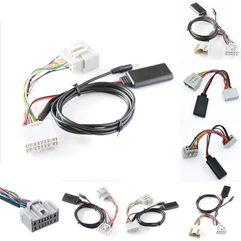 

1 Set Car Bluetooth Receiver Module Adapter With Audio AUX Wireless Music Cable Adapter For C S V XC 30 40 50 60 70 80 90