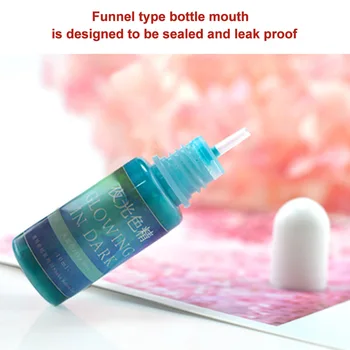

10pcs/set Handmade UV Resin For DIY Jewelry Leakproof Hard Glue Multifunctional Non Toxic Coating Luminous Curing Quick Drying