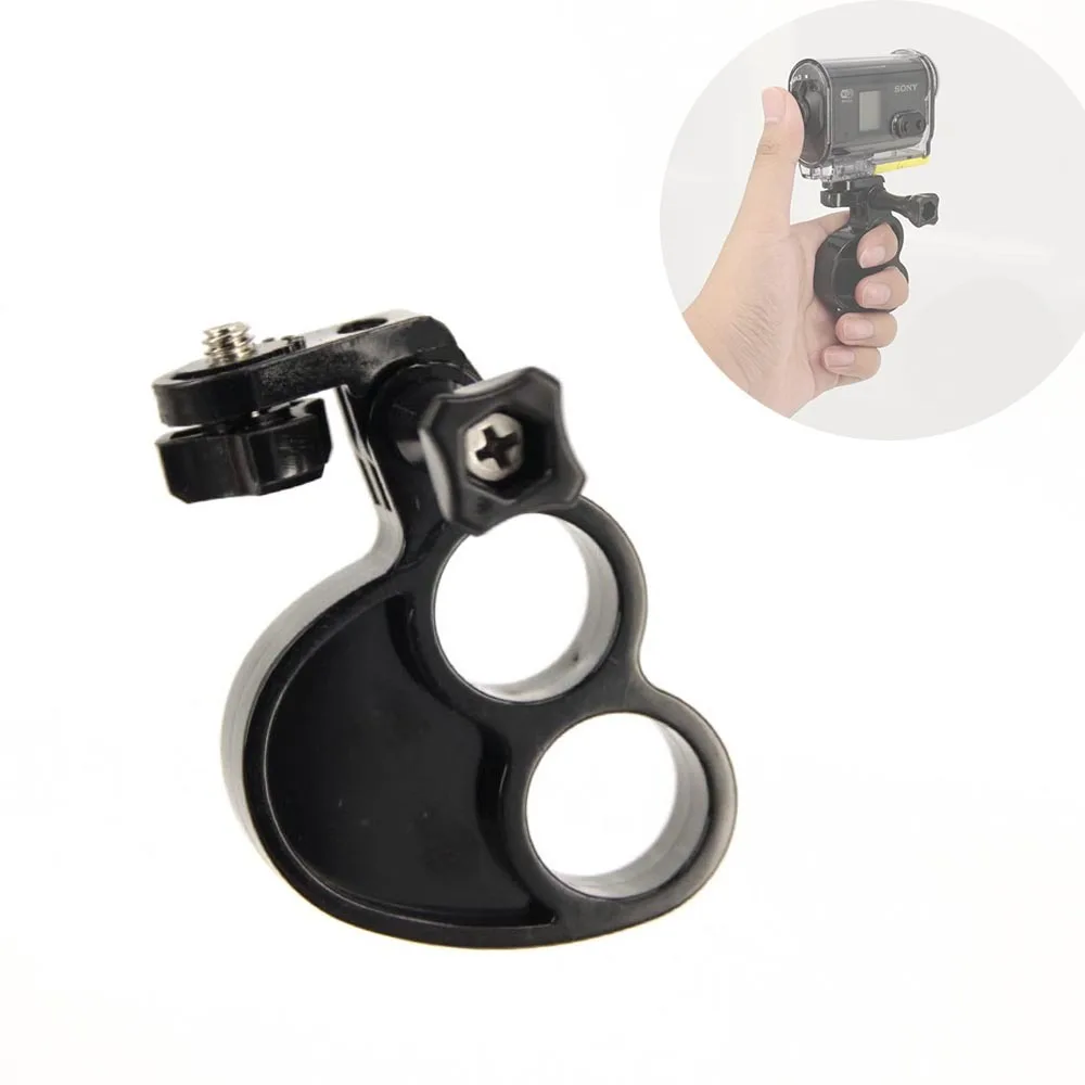 

Surfing Self Stick Ring Knuckles Fingers Grip With Holder Mount For Sony RX0 FDRX3000 X1000 AS300V 200V Action Cam Accessories