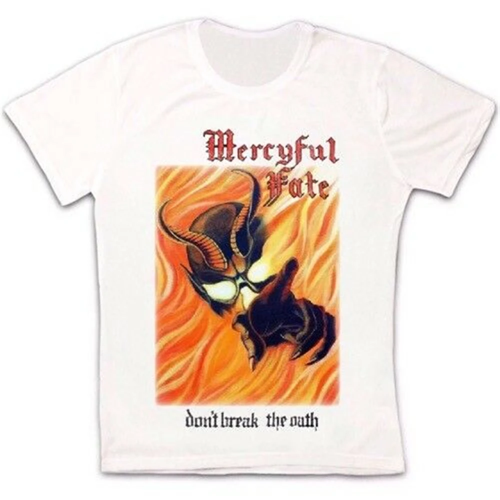 Mercyful Fate Don Break The Got King Diamond Heavy Metal Ретро футболка 203 Винтажная Футболка |