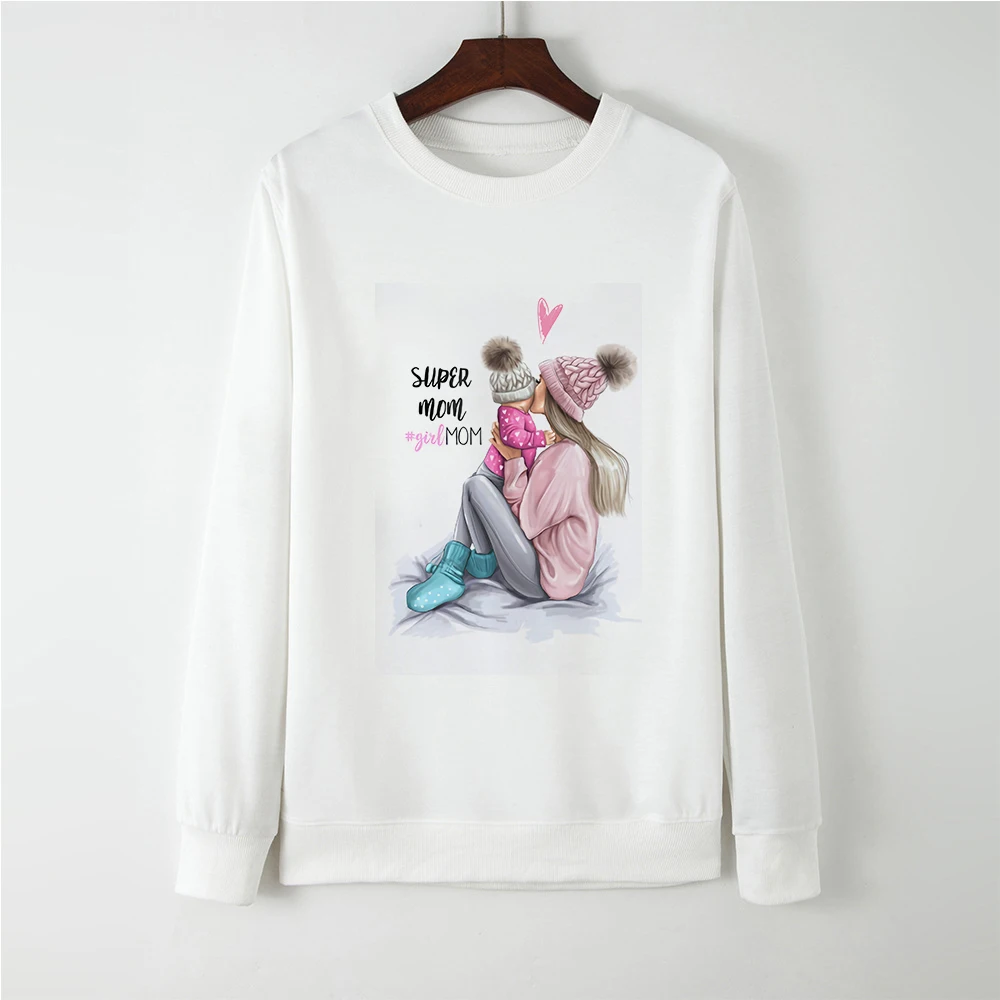Dog Mom Sweatshirt Woman Tracksuit Brand Things Edgy Clothes Jumper Hoodie  Edgy America Full Y2k Fashion Sudadera Oversize Mujer - Hoodies &  Sweatshirts - AliExpress