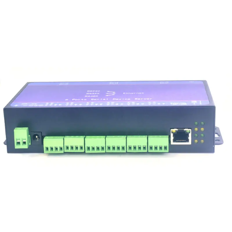 4 последовательный сервер/RS232/RS485/RS422 конвертеру TCP/IP сети RS232-Ethernet RS485-Ethernet RS422-Ethernet