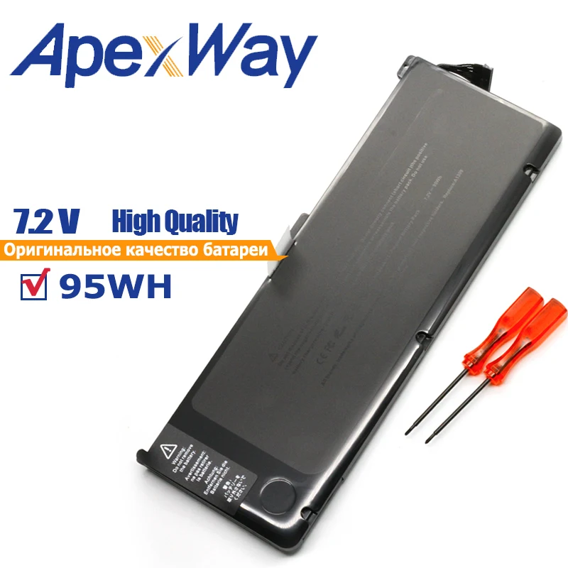 7 4 V 95Wh Аккумулятор для ноутбука A1309 Apple MacBook Pro 17 &quotA1297 (версия 2009) Серия MC226|battery