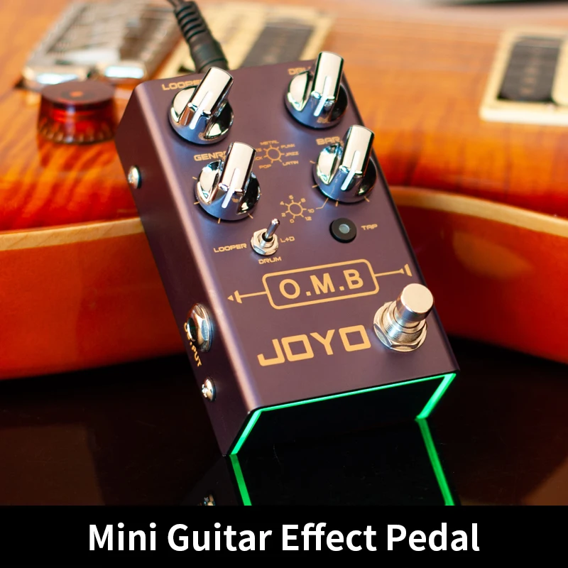 JOYO R-06 O.M.B LOOPER +drum mode Guitar Effects auto-align Count-In Parts Accessory |