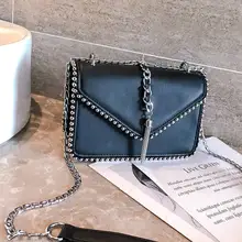 Роскошная дизайнерская женская сумка на плечо с заклепками и жемчугом, высококачественные женские сумки с кисточками, цепочки с орнаментом, женские сумки известного бренда