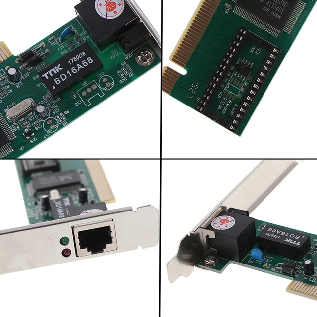 100 Mbps Gigabit Ethernet PCI Express PCI-E carte réseau 10/100 M RJ-45  RJ45 LAN adaptateur convertisseur contrôleur réseau, ✓ Meilleur prix au  Maroc et ailleurs