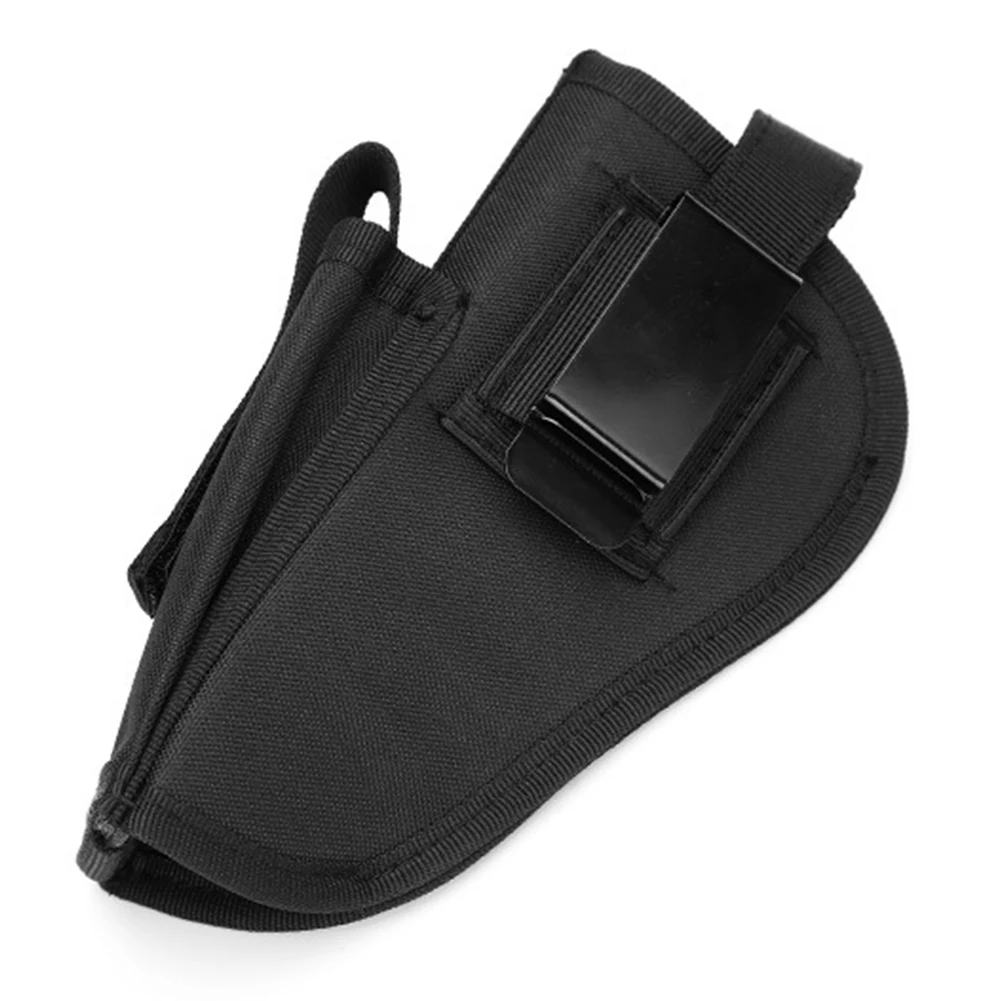 Left Right Hand Gun Holster Bag Case For Golck Beretta Sig Hk Usp Concealed Holster Belt Metal Clip Adjustble Universal Holsters